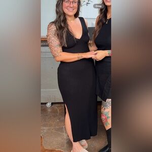 Black Knit Set 2 Piece